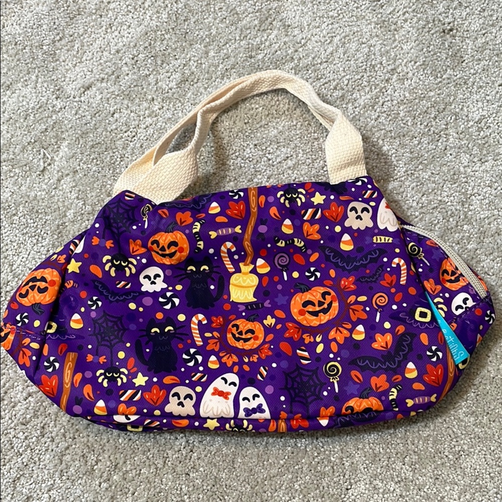 Get it Creations Halloween Makeup Bag Pumpkin Witch Ghost Spider